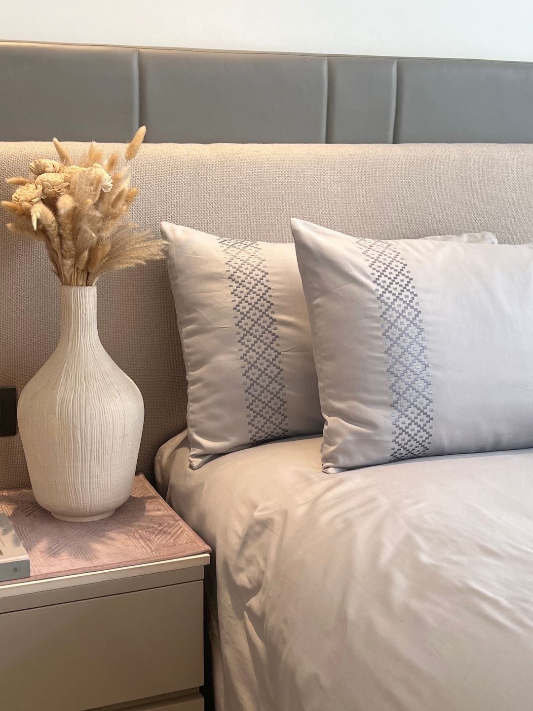 Tessa Pearl Grey Dreams Bedsheet Set - Elysian Home Decor