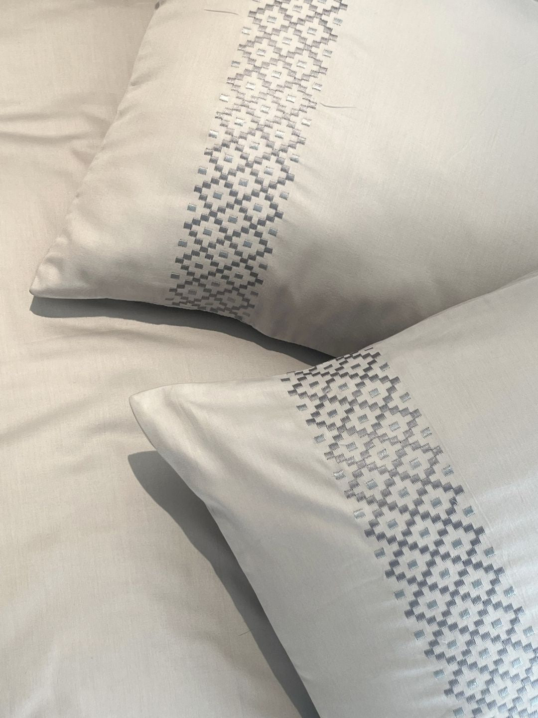 Tessa Pearl Grey Dreams Bedsheet Set - Elysian Home Decor