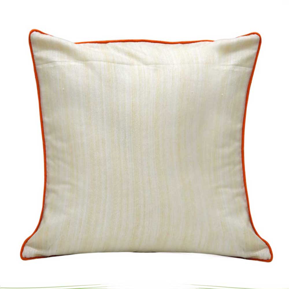Zenith Silk Dupion Cushion Cover Great Quality Lace Pillow Cushion Cases 16x16 - Elysian Home Decor