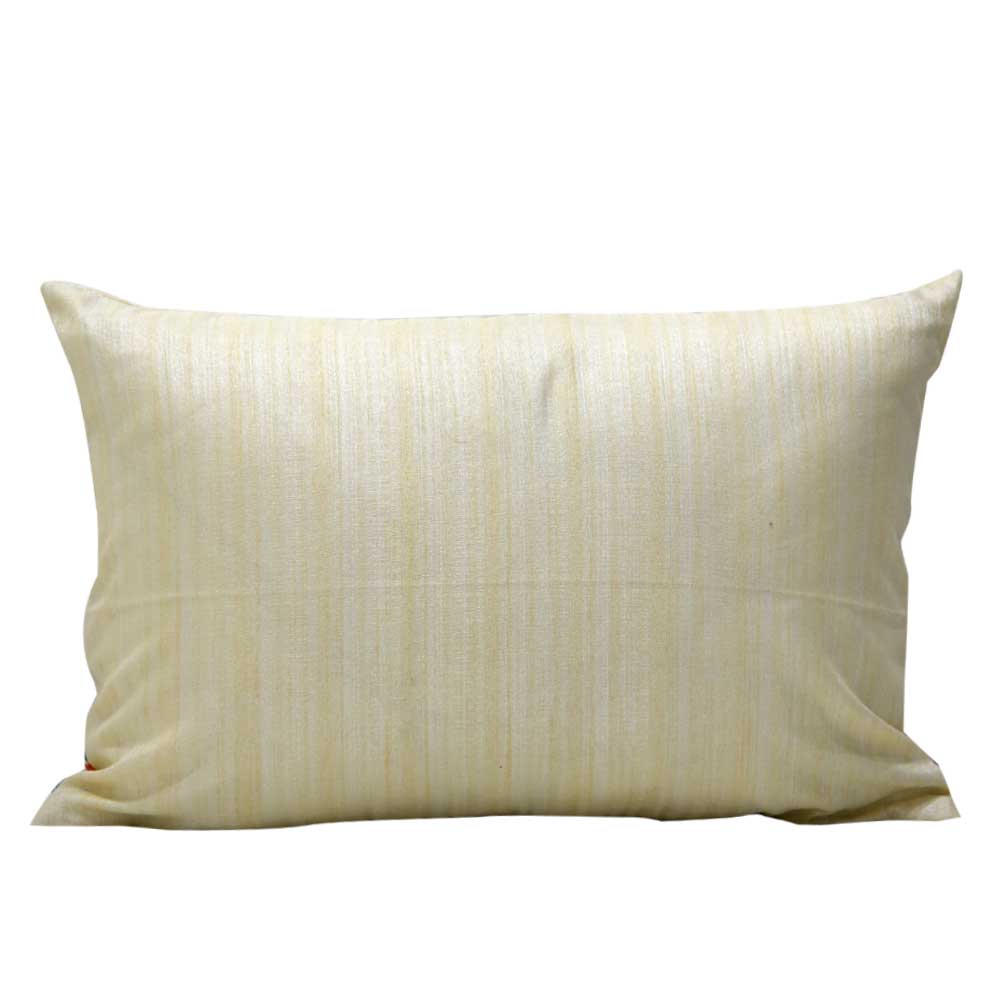 Beltic Silk Dupion Cushion Cover 12"X18" Sofa Drawing Room Cushion Cover - Elysian Home Decor