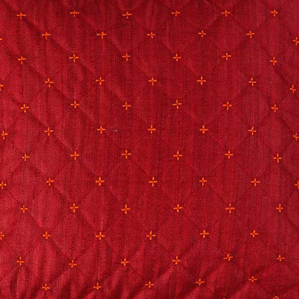 Sadyaska Quilted Silk Dupion Cushion Cover 16x16 Car Sofa Patio Cushion Cases - Elysian Home Decor