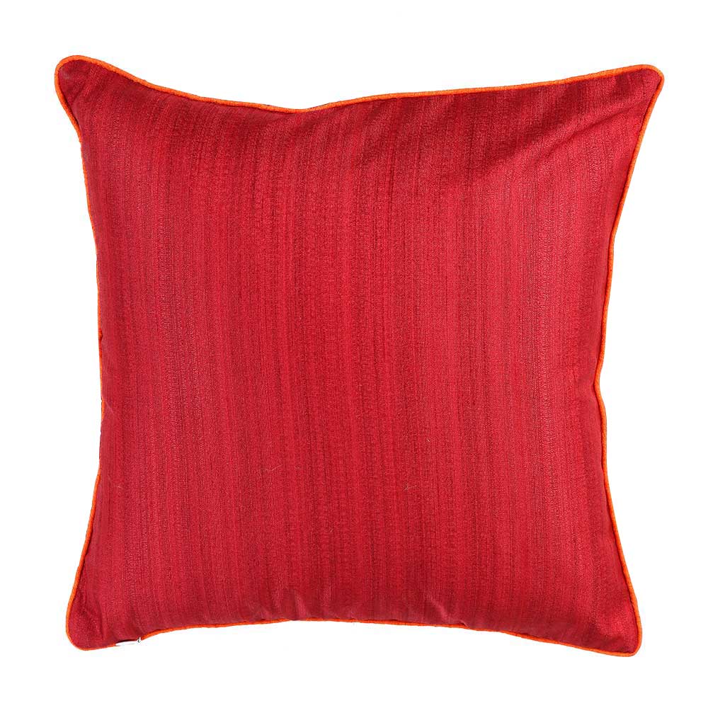 Sadyaska Quilted Silk Dupion Cushion Cover 16x16 Car Sofa Patio Cushion Cases - Elysian Home Decor