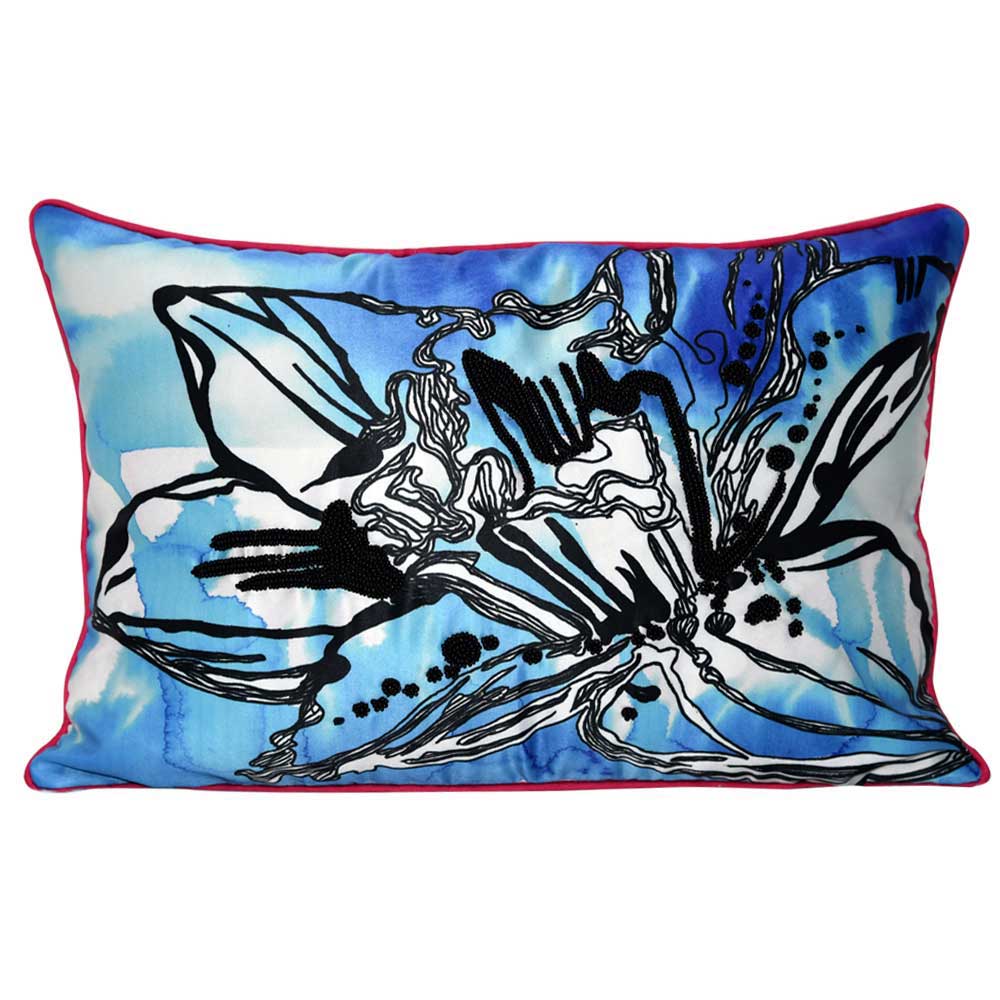 Digital Printed Cushion Cover for Sofa Car Living Room Bed Room 12" X 18" - Elysian Home Decor