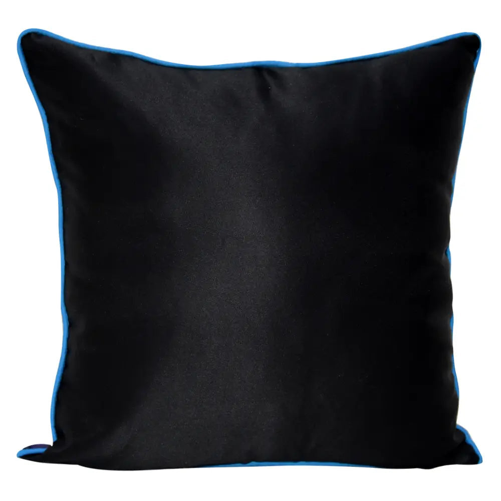 Geometric Digital Printed Designer Cushion Cover Black and White Home Decor Digital Pillow Cushion Case 16" X 16" - Elysian