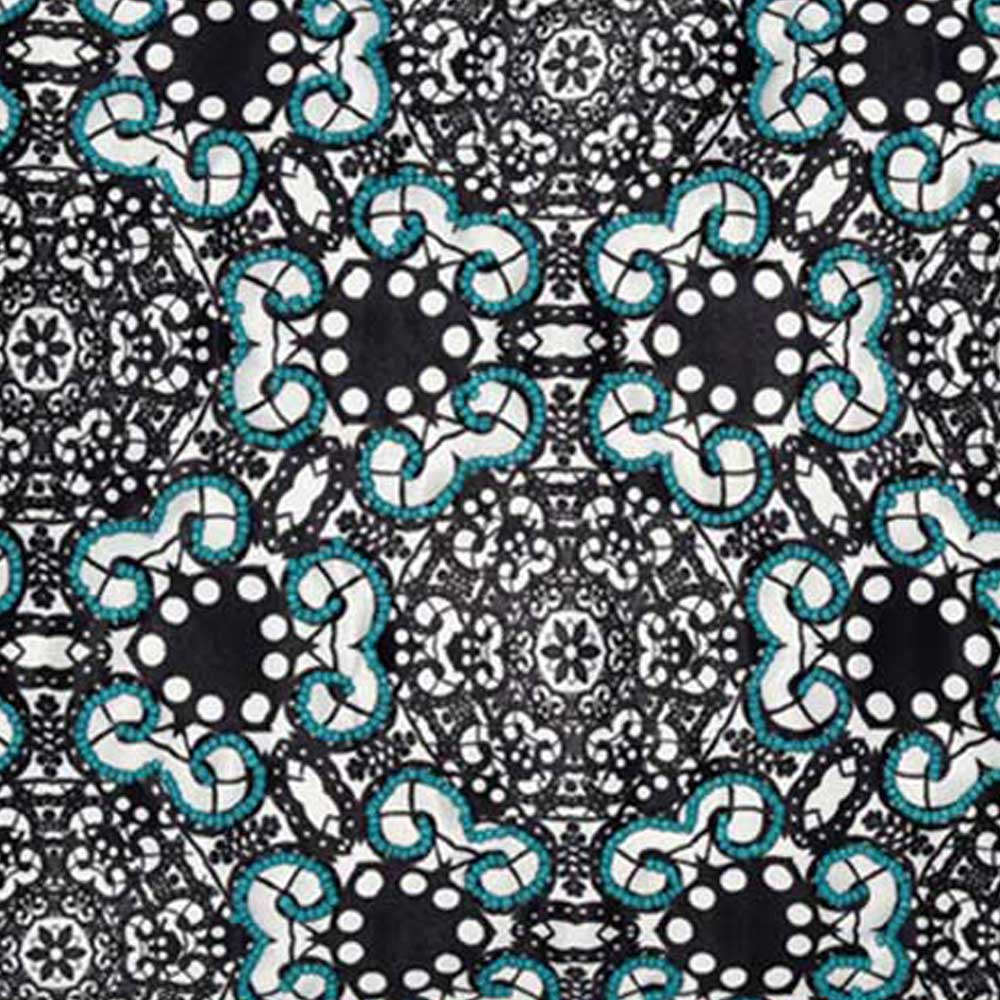 Burg Pattern Multi Color Abstract Pattern Cushion Case Digital Printed Cushion Cover 12" X 18" - Elysian Home Decor
