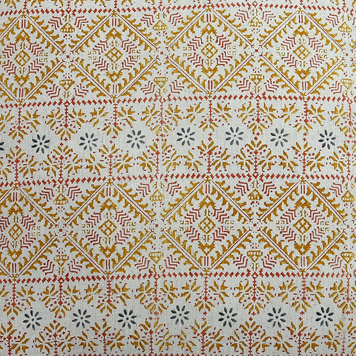 Block Printed Cushion Covers Drawing Room, Sofa, Car, Patio, Cotton Flax Printed Cushion Cases 26x26 - Elysian Home Decor