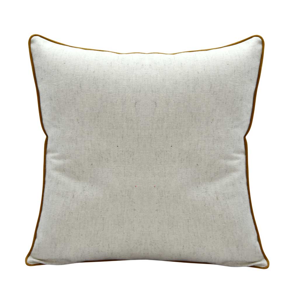 Hand Block Printed Cushion Cover 16x16(Inch) - Elysian Home Decor