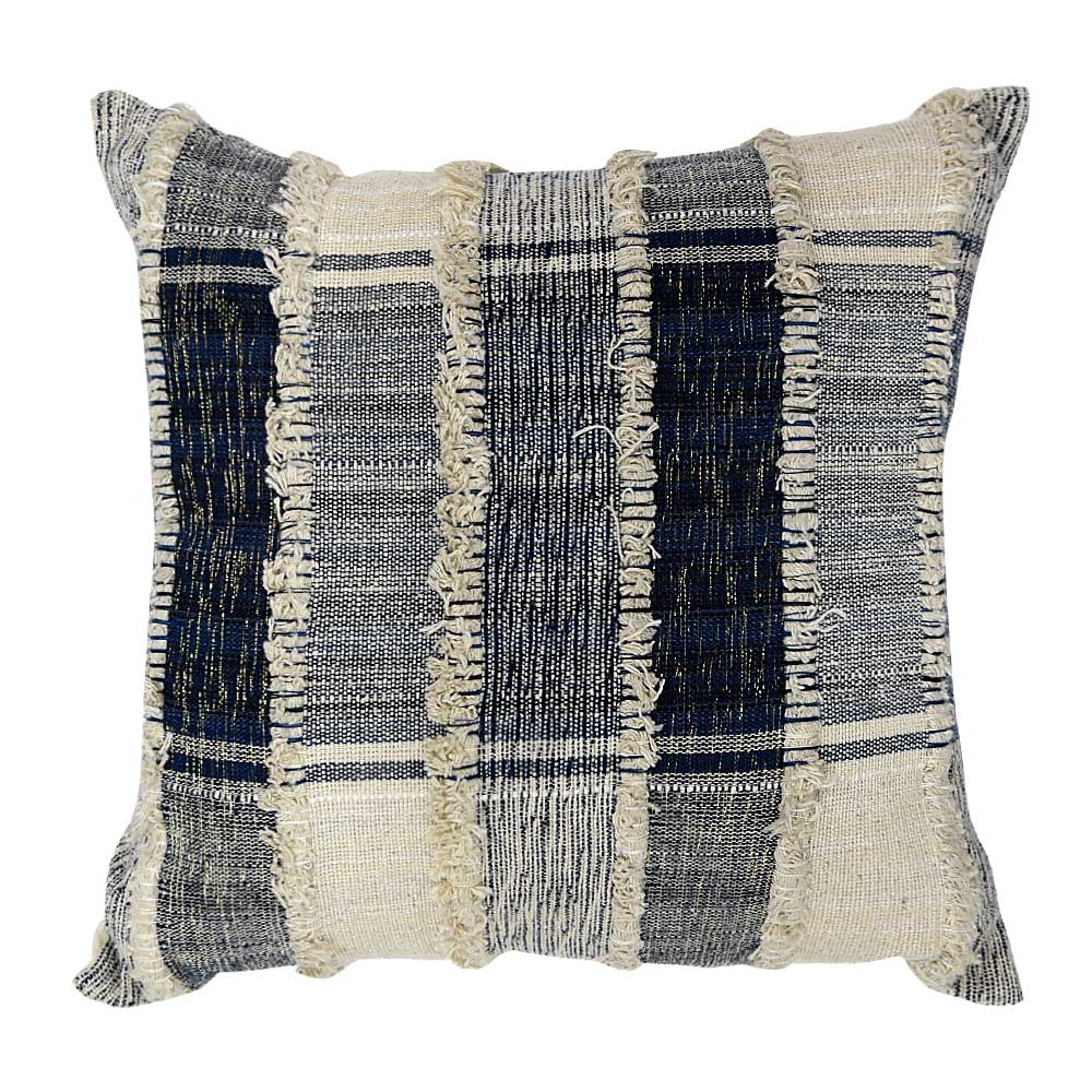 Blue Moon Hand Woven Cushion Covers 16x16 Living Room, Dining Room, Car, Sofa Hand Weaving Cushion Cases - Elysian Home Decor