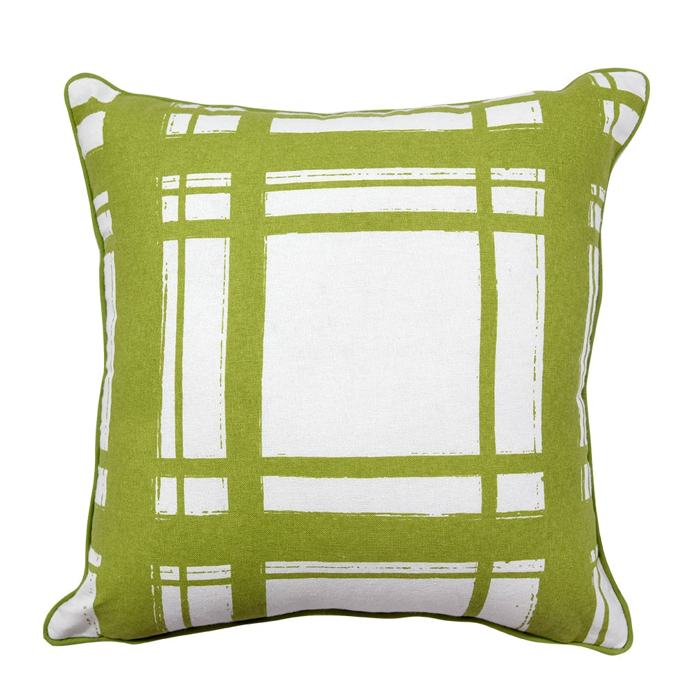 Quadrangle Lines Printed Cushion Cover 16x16