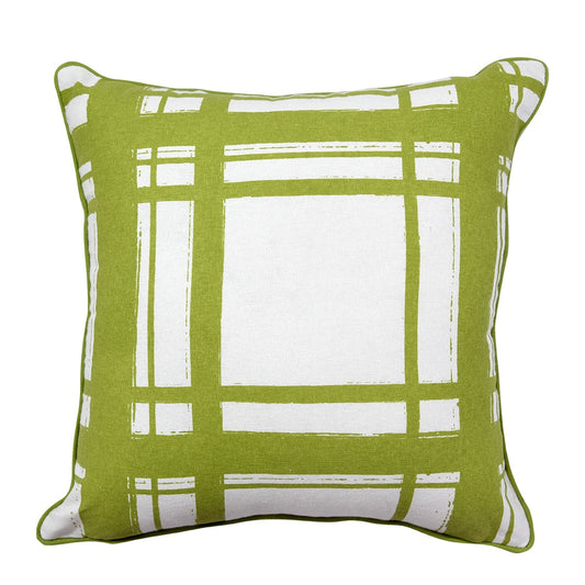 Quadrangle Lines Printed Cushion Cover 16x16