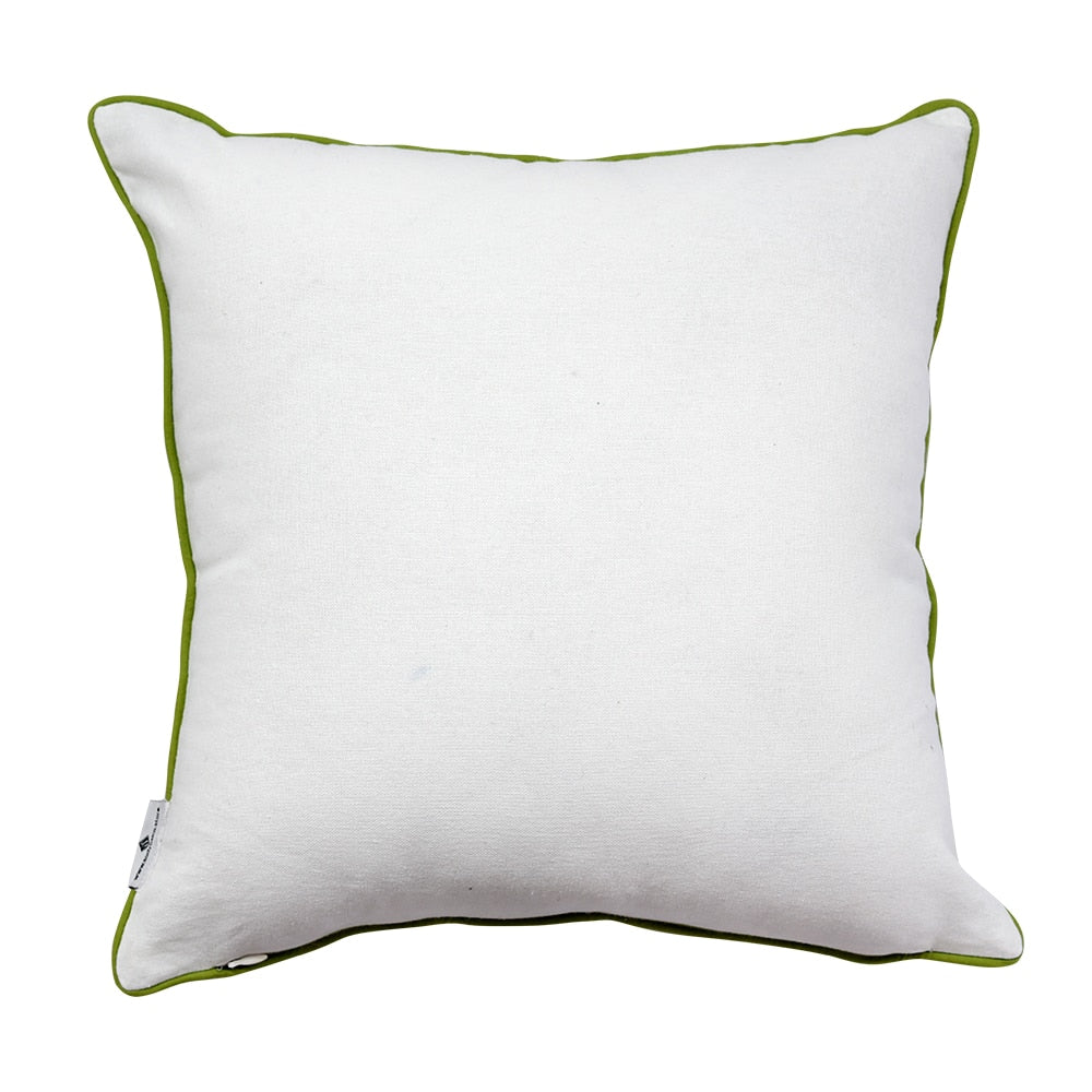 Indefinite Lined Geometric Pattern Cushion Cover 16X16(Inch) - Elysian Home Decor