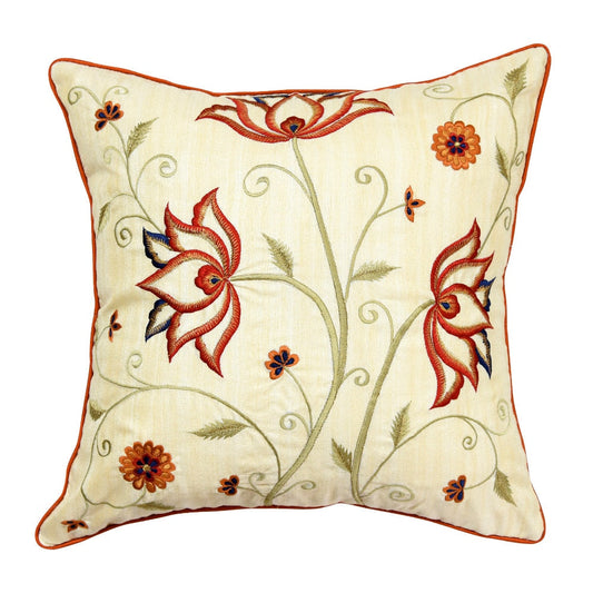 Dupion Silk Designer Cushion Cover Chair Couch Office Patio Sofa Bedroom Pillow Cushion Case 16x16 - Elysian Home Decor