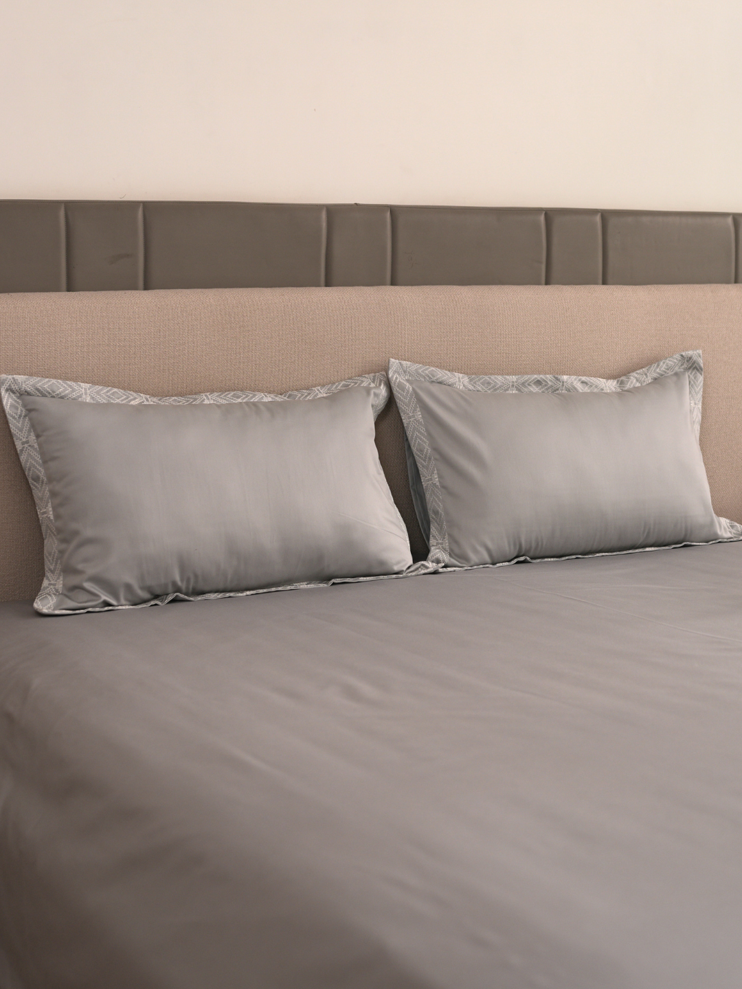 600TC Cotton Fablis Platinum Beyond Bedsheet Set - Elysian Home Decor