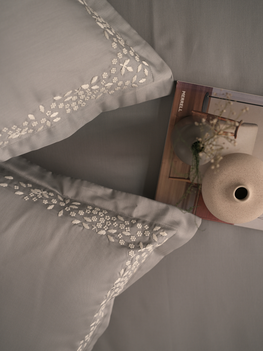 600TC Cotton Mavin Platinum Beyond Bedsheet Set - Elysian Home Decor