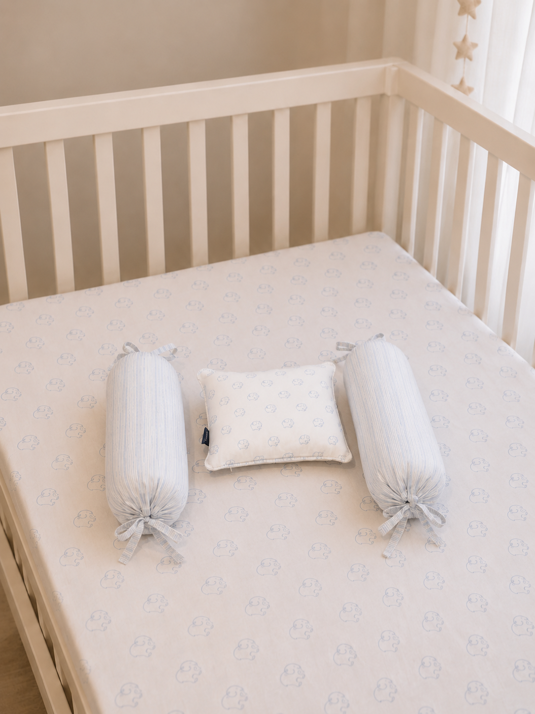 Tiny Trunks Baby Bedding Set styled