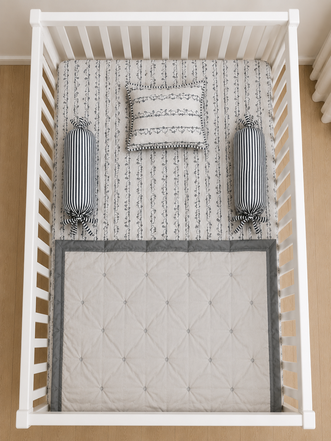 Wild Wonders Baby Bedding Set styled